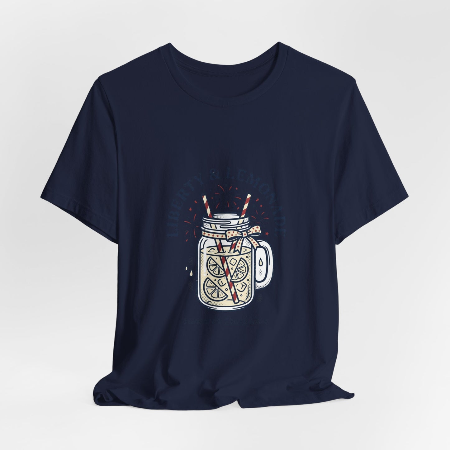 Liberty & Lemonade Patriotic Unisex T-Shirt | Fourth of July Tee
