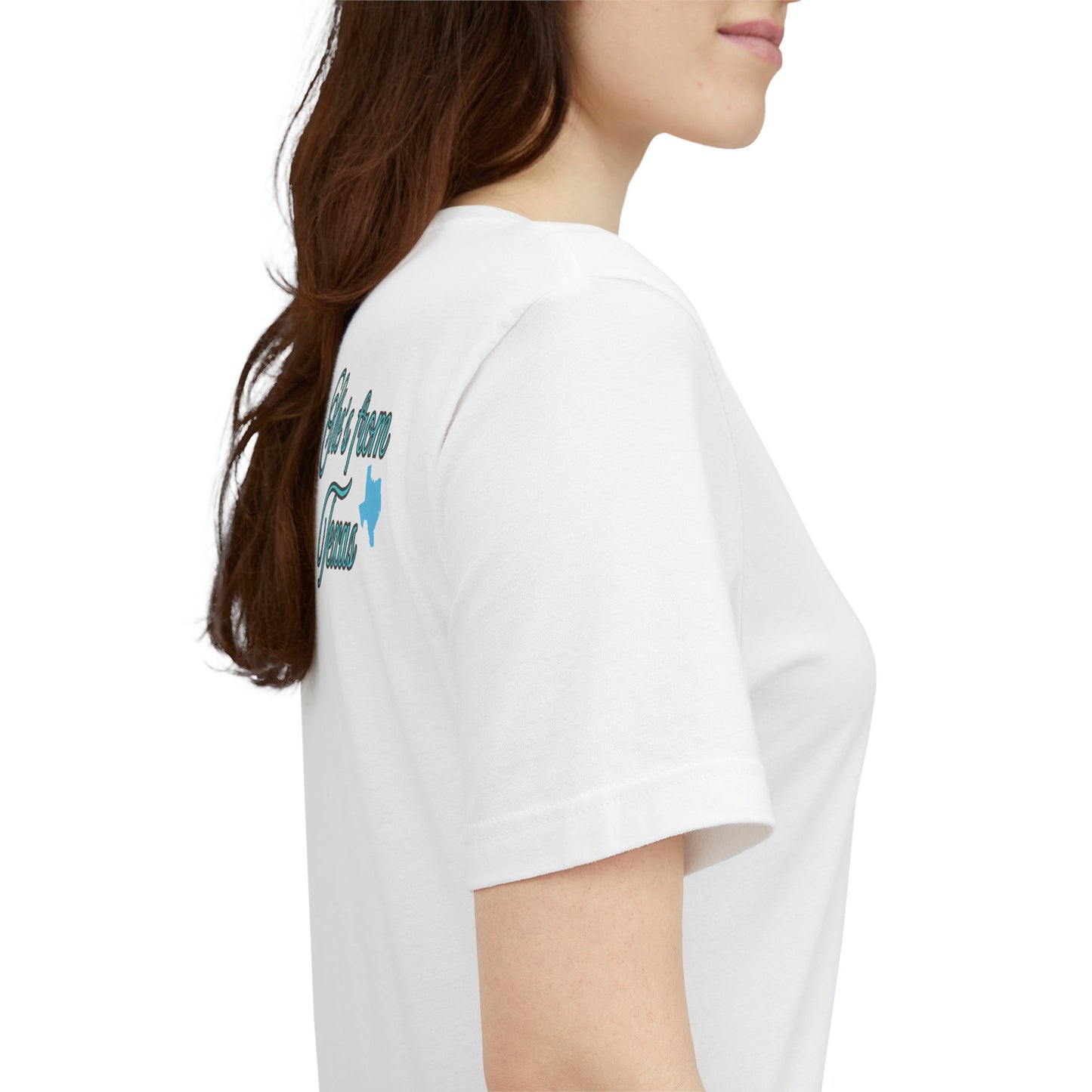 She's From Texas T-Shirt — Women's Texas Pride Tee | Blue State Graphic