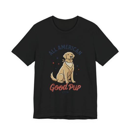 All American | Unisex Jersey Short Sleeve T-Shirt | Custom Print & Embroidery