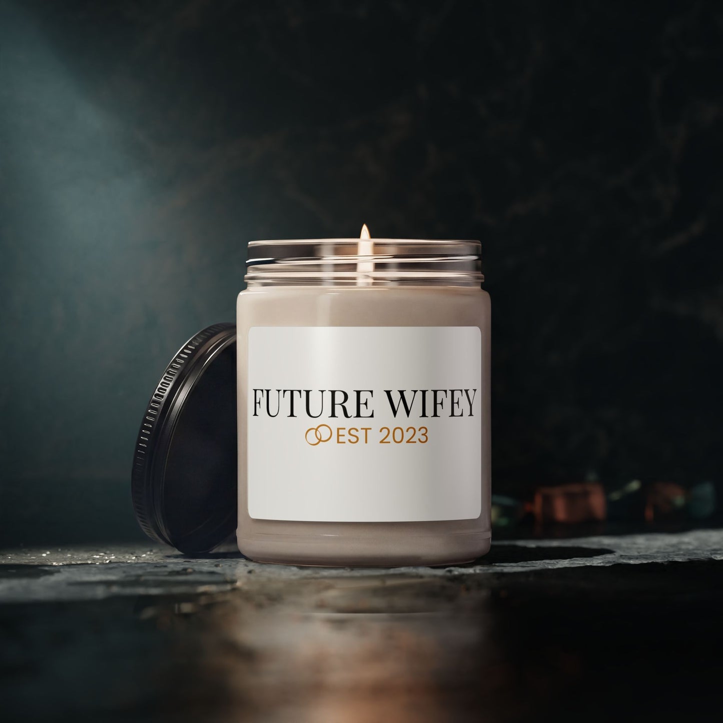 Personalizable Soy Candle — Eco-Friendly
