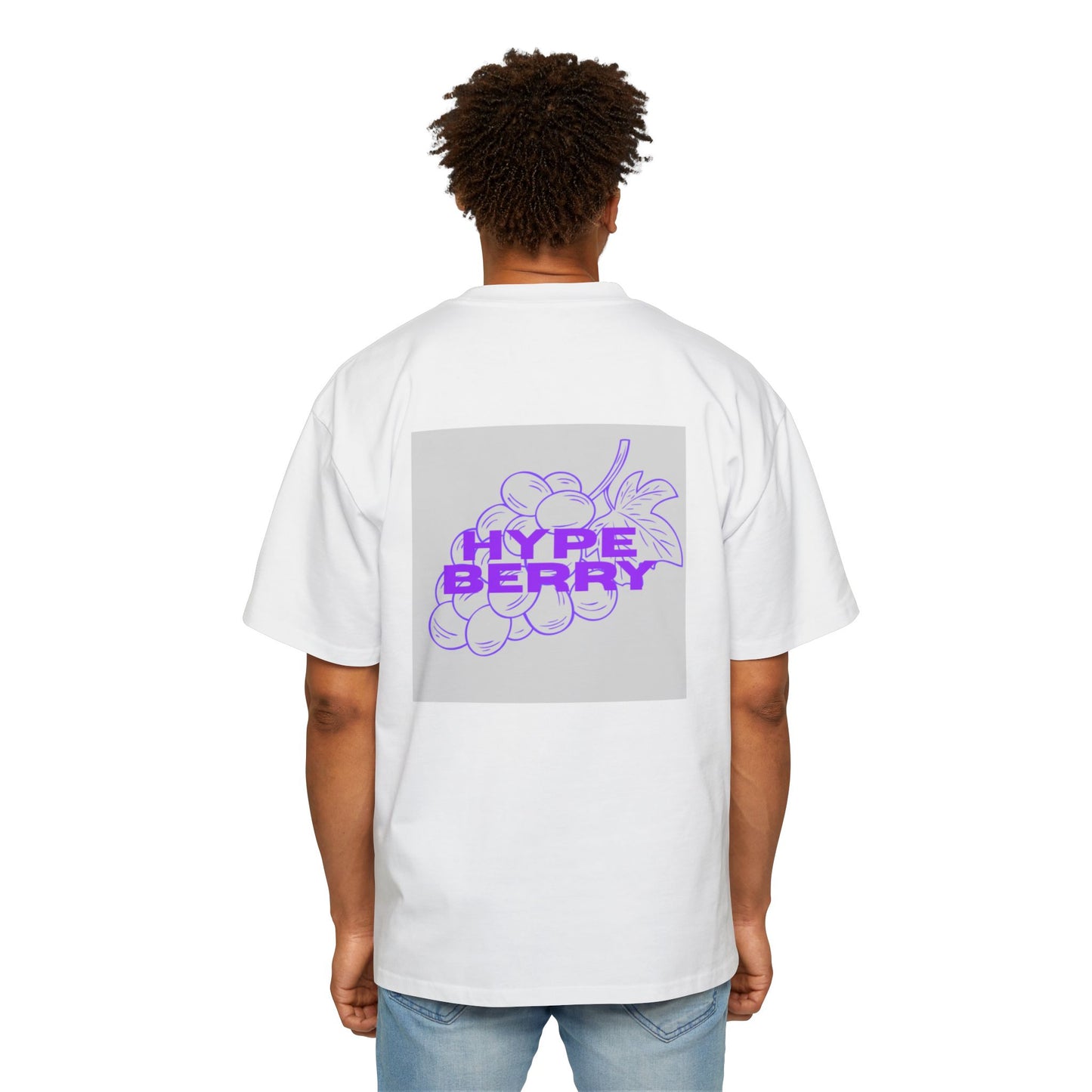 HypeBerry Oversized Graphic Tee — Chest & Back Print