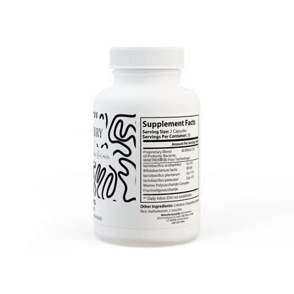Probiotics Supplement 60 Capsules | 40 Billion CFU Gut Health Support