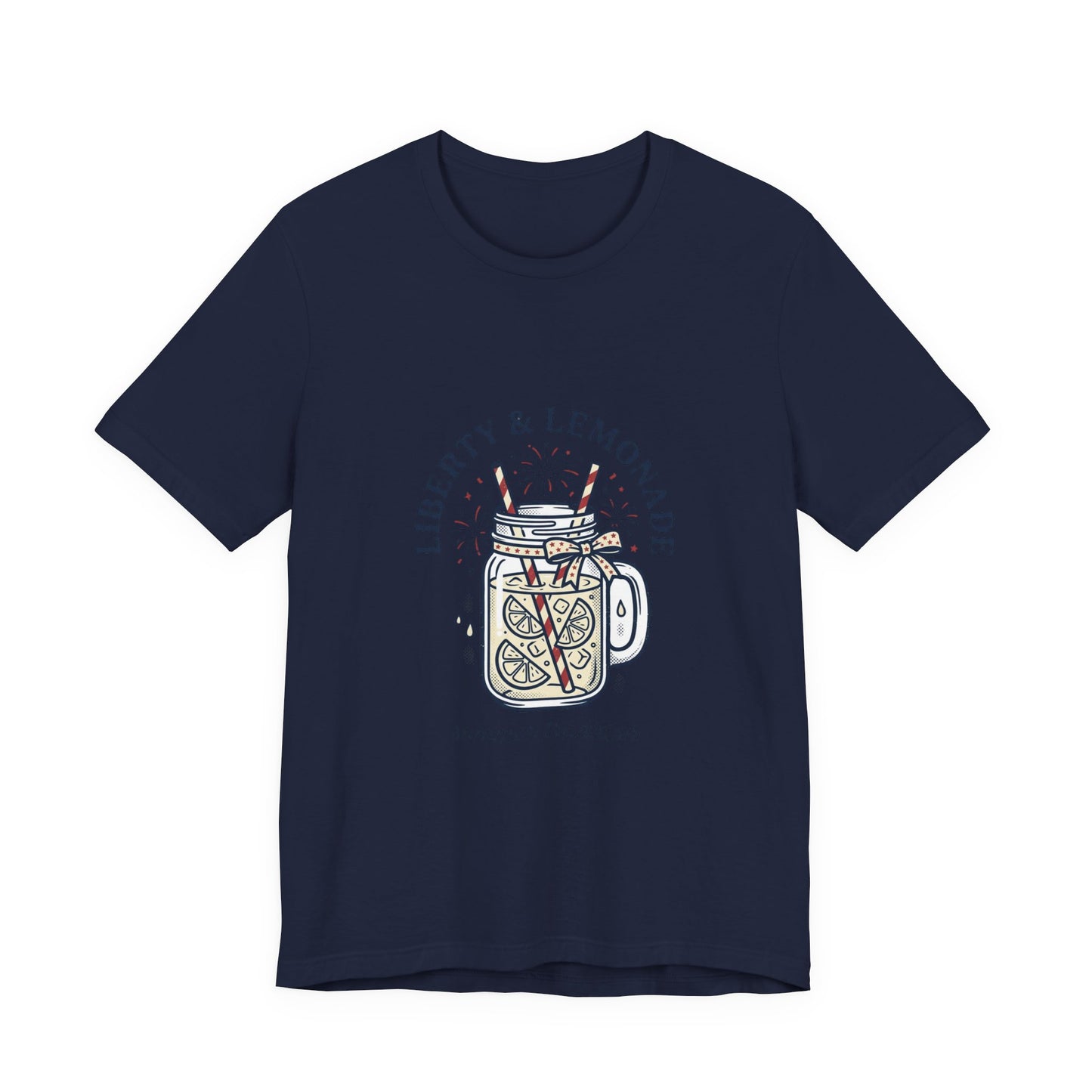 Liberty & Lemonade Patriotic Unisex T-Shirt | Fourth of July Tee