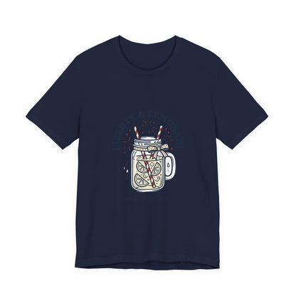 Liberty & Lemonade Patriotic Unisex T-Shirt | Fourth of July Tee