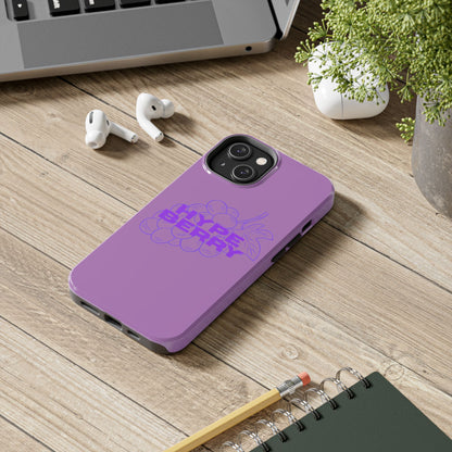 HypeBerry Tough Phone Case — Bold Purple Grape Design | iPhone 13–17