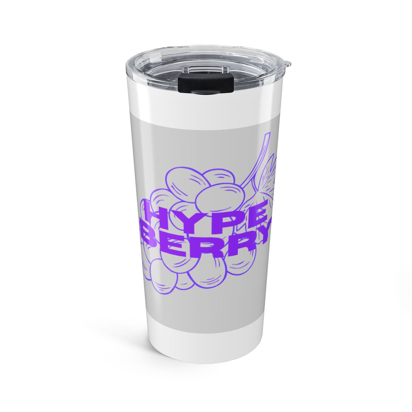 HypeBerry 20oz Insulated Tumbler — Retro Berry Graphic Travel Cup