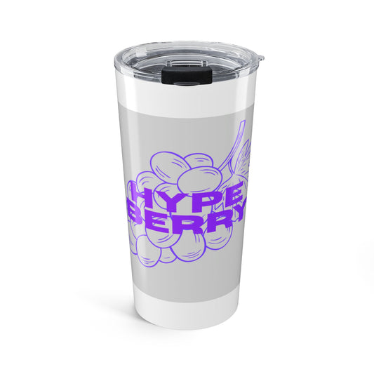 HypeBerry 20oz Insulated Tumbler — Retro Berry Graphic Travel Cup
