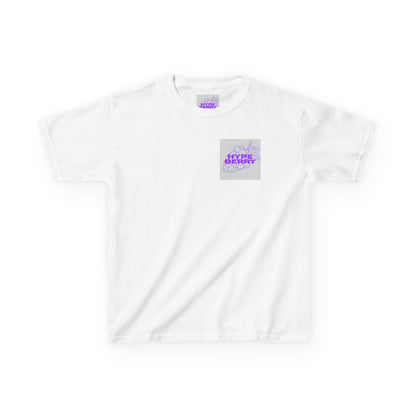 HypeBerry Kids Graphic Tee — Purple Berry Logo T-Shirt