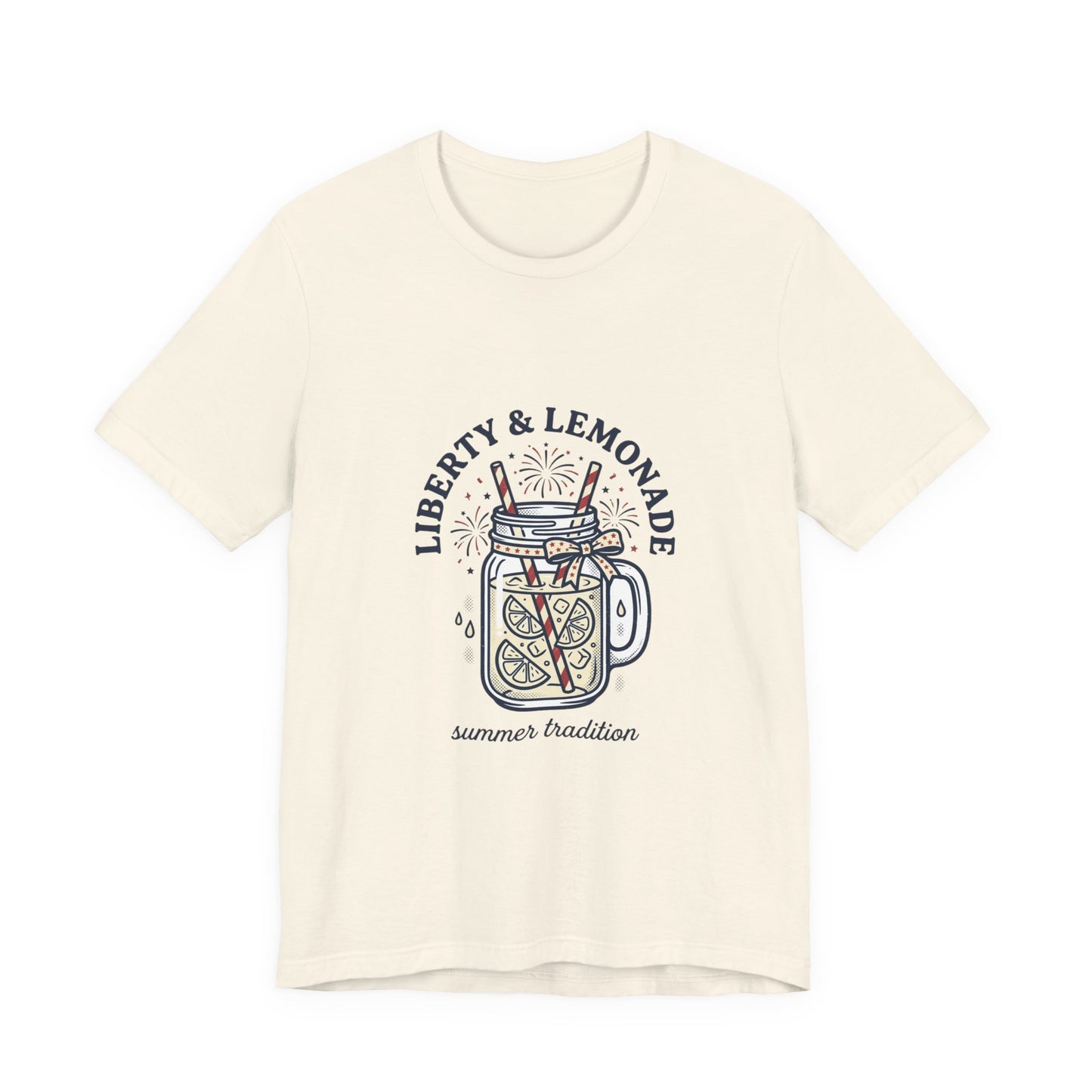 Liberty & Lemonade Patriotic Unisex T-Shirt | Fourth of July Tee