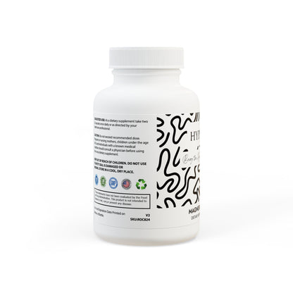 Magnesium Glycinate Supplement 60 Capsules | Athletic Performance & Recovery