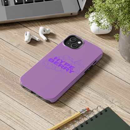 HypeBerry Tough Phone Case — Bold Purple Grape Design | iPhone 13–17