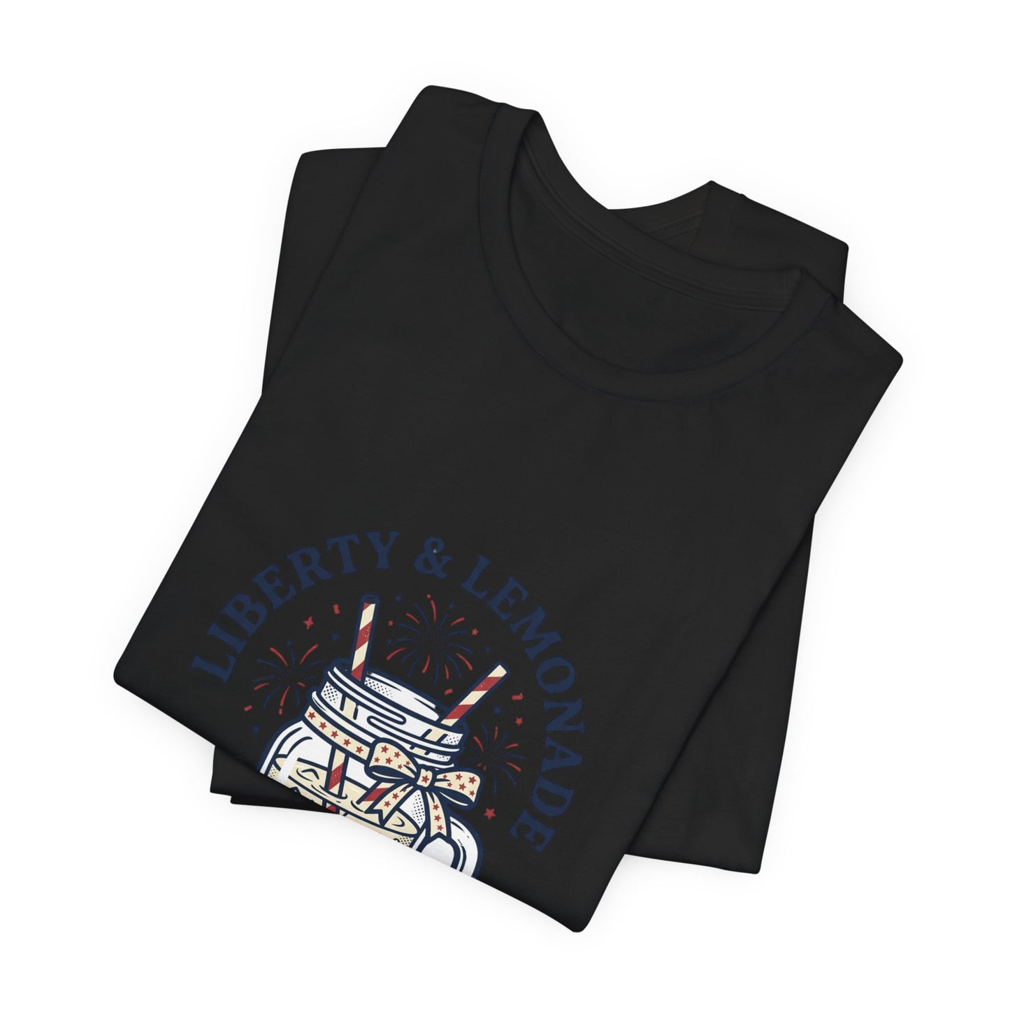 Liberty & Lemonade Patriotic Unisex T-Shirt | Fourth of July Tee