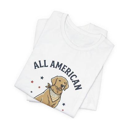 All American | Unisex Jersey Short Sleeve T-Shirt | Custom Print & Embroidery