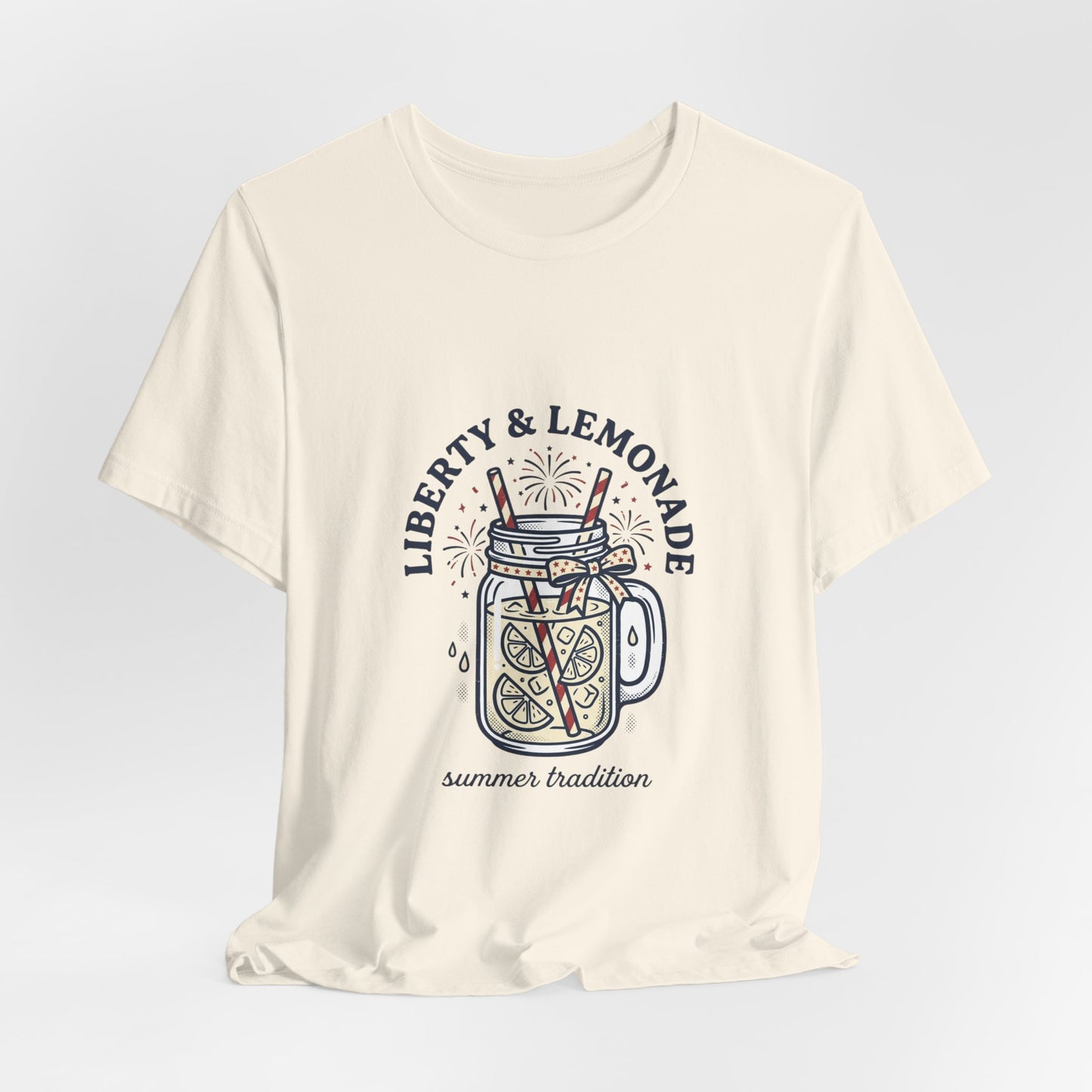 Liberty & Lemonade Patriotic Unisex T-Shirt | Fourth of July Tee