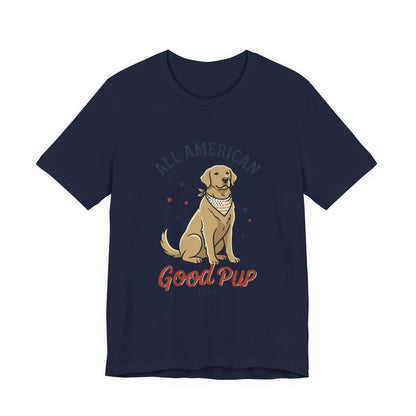 All American | Unisex Jersey Short Sleeve T-Shirt | Custom Print & Embroidery