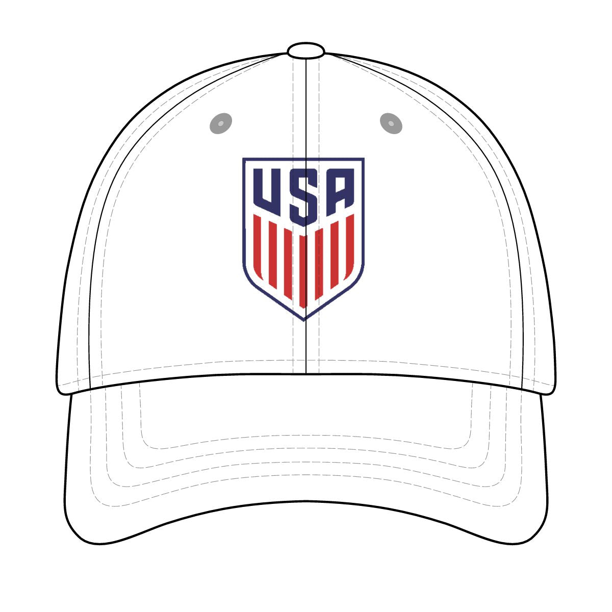 USA Soccer Shield Cap — Personalizable Team Baseball Hat with USA Crest | Under Armour