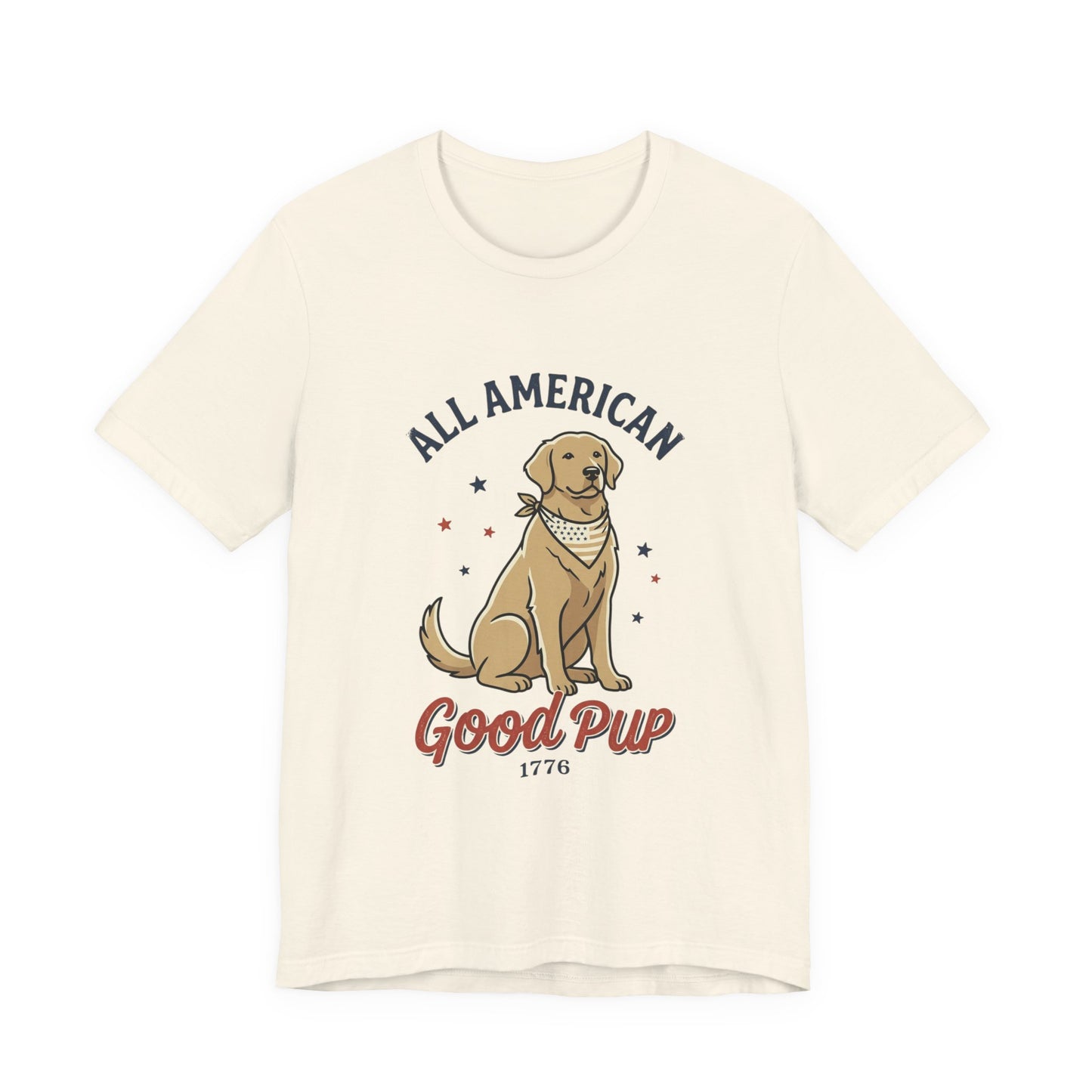 All American | Unisex Jersey Short Sleeve T-Shirt | Custom Print & Embroidery