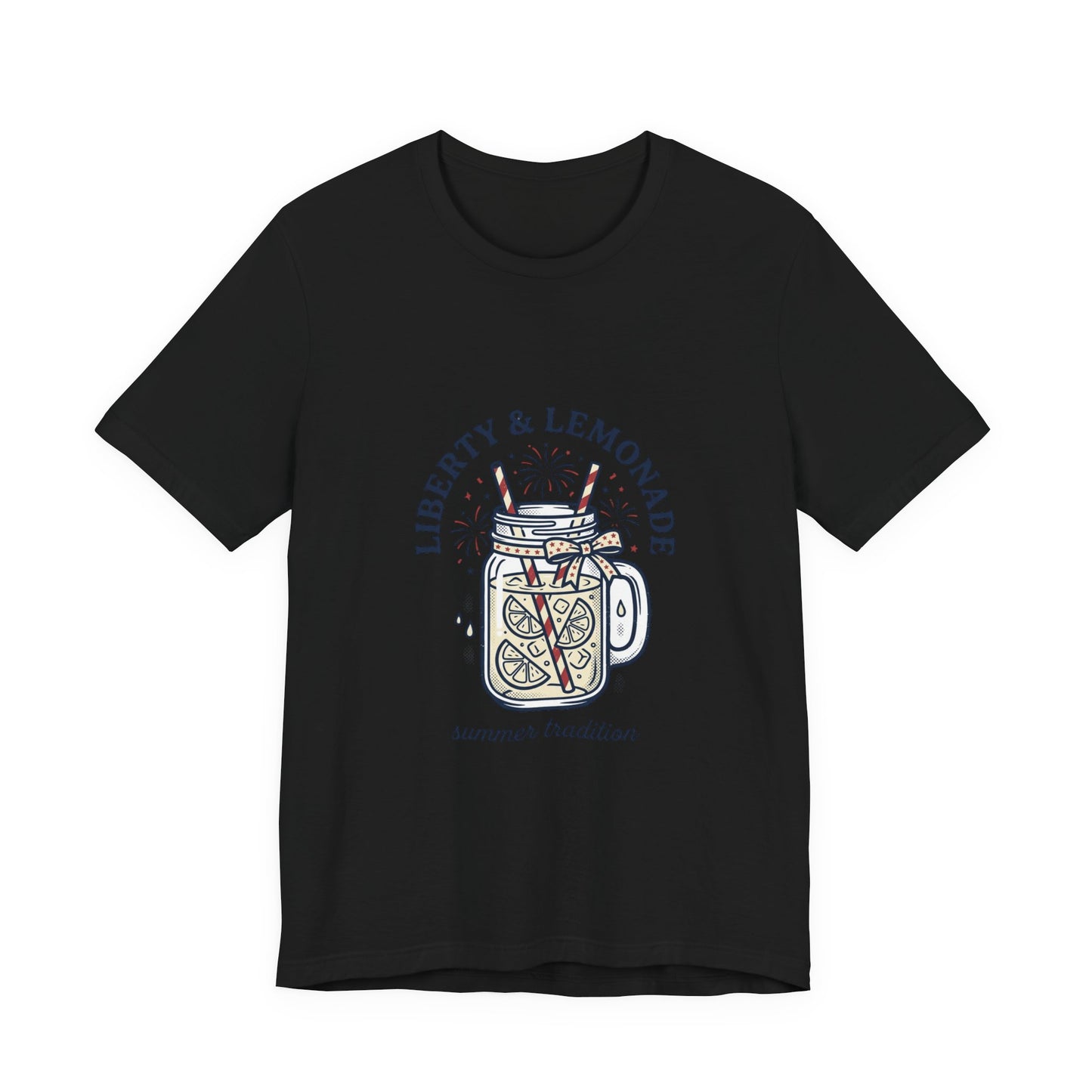 Liberty & Lemonade Patriotic Unisex T-Shirt | Fourth of July Tee