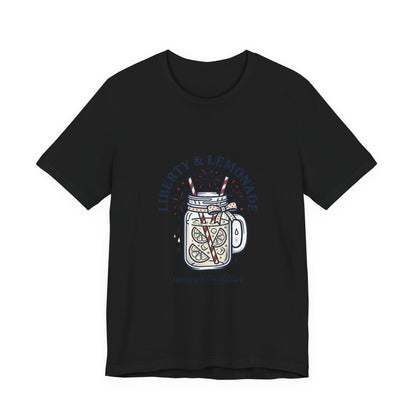 Liberty & Lemonade Patriotic Unisex T-Shirt | Fourth of July Tee