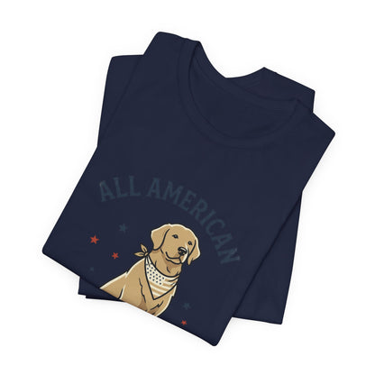 All American | Unisex Jersey Short Sleeve T-Shirt | Custom Print & Embroidery
