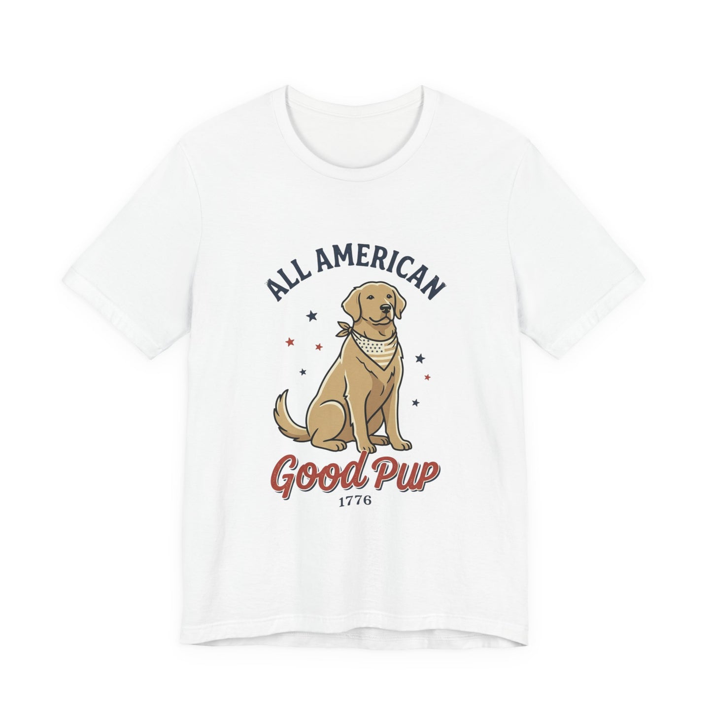 All American | Unisex Jersey Short Sleeve T-Shirt | Custom Print & Embroidery