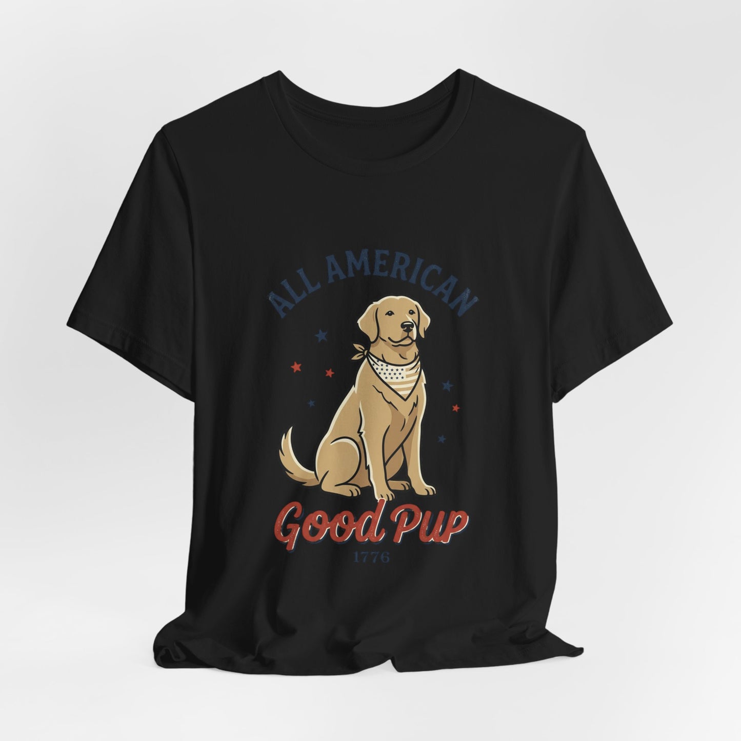 All American | Unisex Jersey Short Sleeve T-Shirt | Custom Print & Embroidery