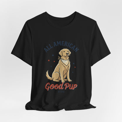 All American | Unisex Jersey Short Sleeve T-Shirt | Custom Print & Embroidery