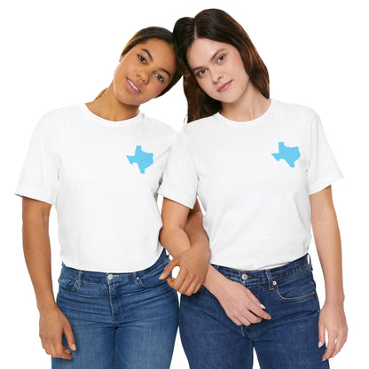 She's From Texas T-Shirt — Women's Texas Pride Tee | Blue State Graphic