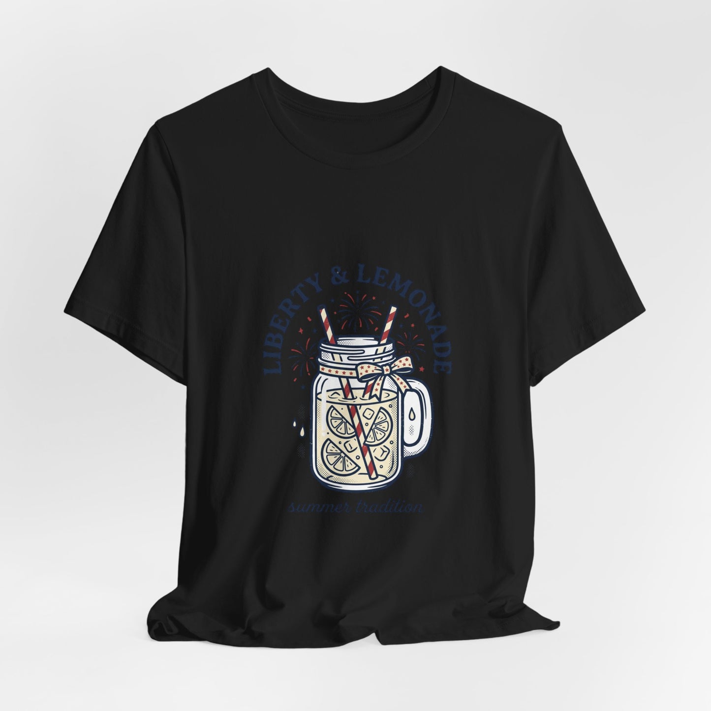 Liberty & Lemonade Patriotic Unisex T-Shirt | Fourth of July Tee