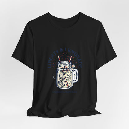 Liberty & Lemonade Patriotic Unisex T-Shirt | Fourth of July Tee