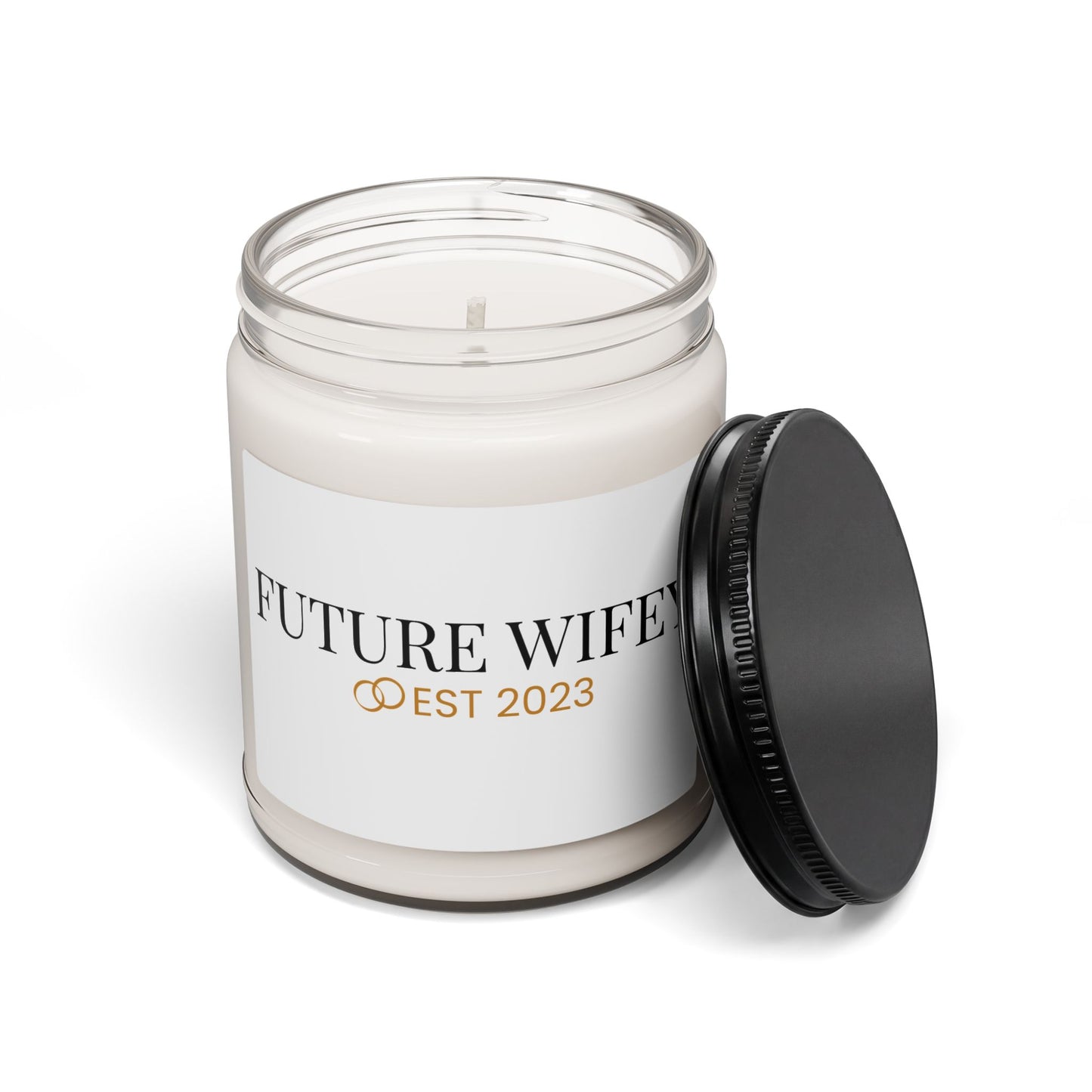 Personalizable Soy Candle — Eco-Friendly