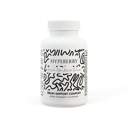 Brain Support Complex Supplement 60 Capsules | Focus, Memory & Mental Clarity