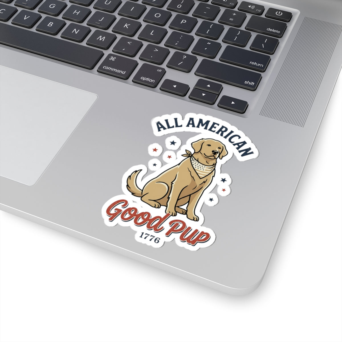 All American | Custom Kiss-Cut Stickers | Glossy Vinyl Decals