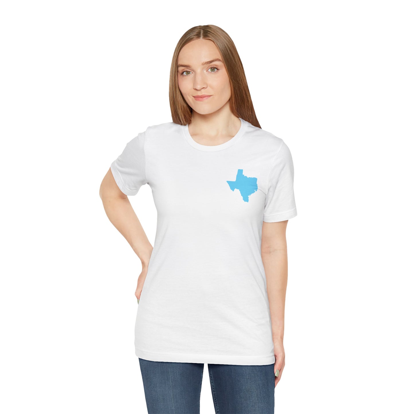 She's From Texas T-Shirt — Women's Texas Pride Tee | Blue State Graphic