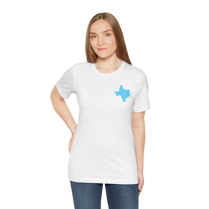 She's From Texas T-Shirt — Women's Texas Pride Tee | Blue State Graphic