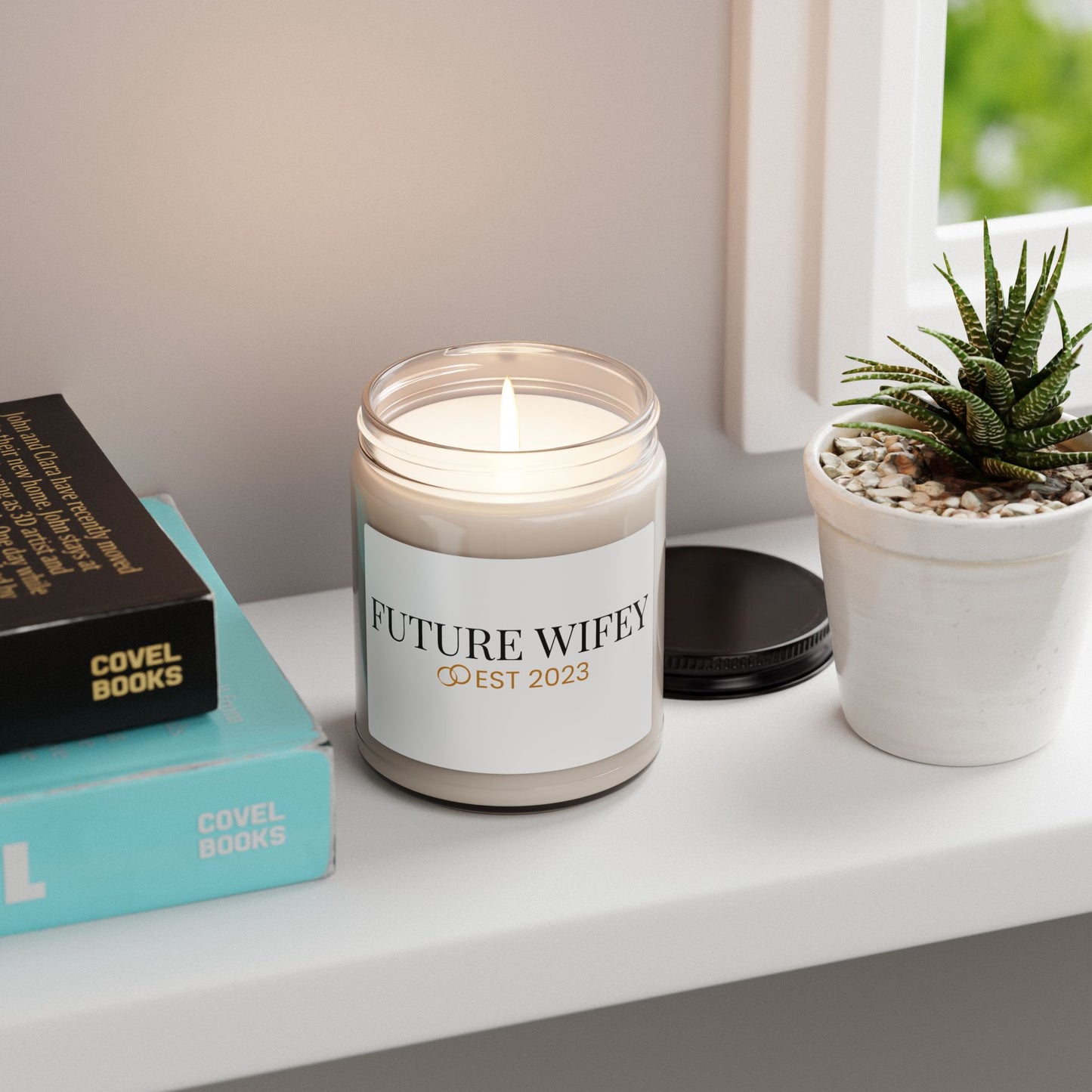 Personalizable Soy Candle — Eco-Friendly
