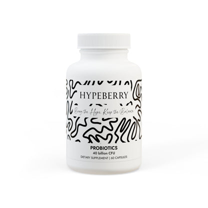 Probiotics Supplement 60 Capsules | 40 Billion CFU Gut Health Support