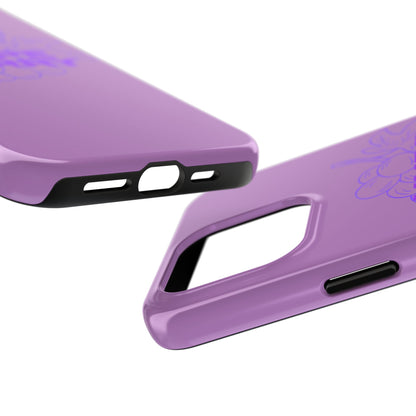 HypeBerry Tough Phone Case — Bold Purple Grape Design | iPhone 13–17