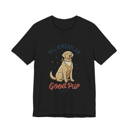 All American | Unisex Jersey Short Sleeve T-Shirt | Custom Print & Embroidery