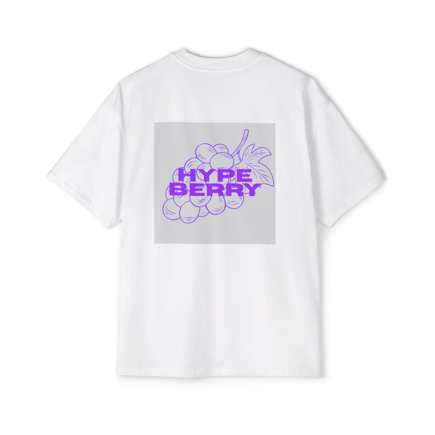 HypeBerry Oversized Graphic Tee — Chest & Back Print