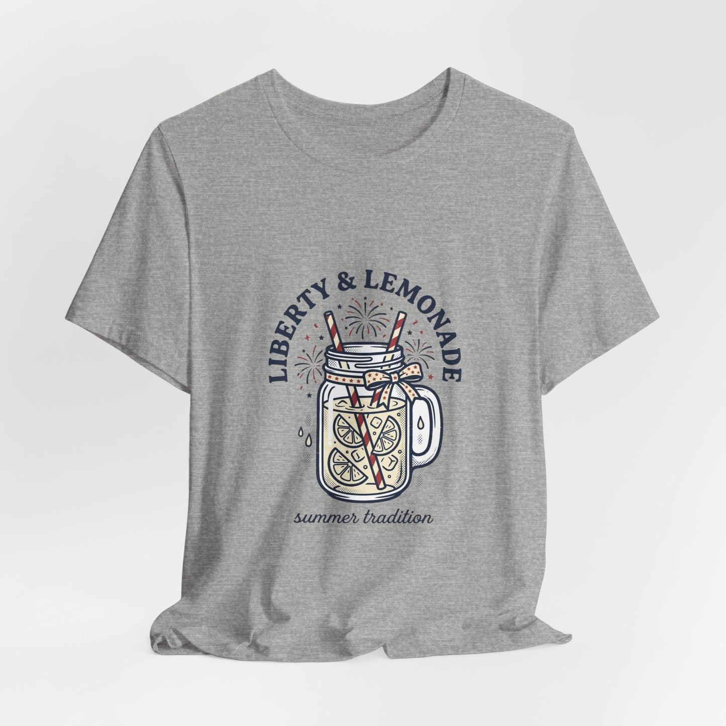 Liberty & Lemonade Patriotic Unisex T-Shirt | Fourth of July Tee