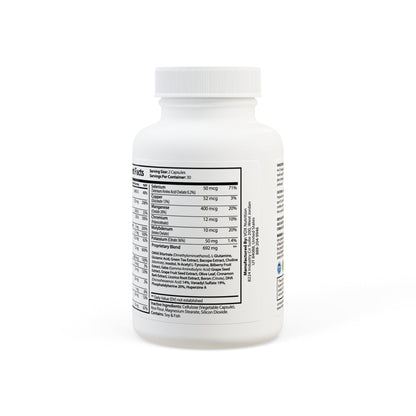 Brain Support Complex Supplement 60 Capsules | Focus, Memory & Mental Clarity