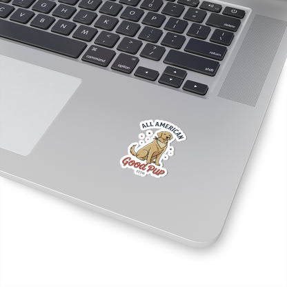 All American | Custom Kiss-Cut Stickers | Glossy Vinyl Decals