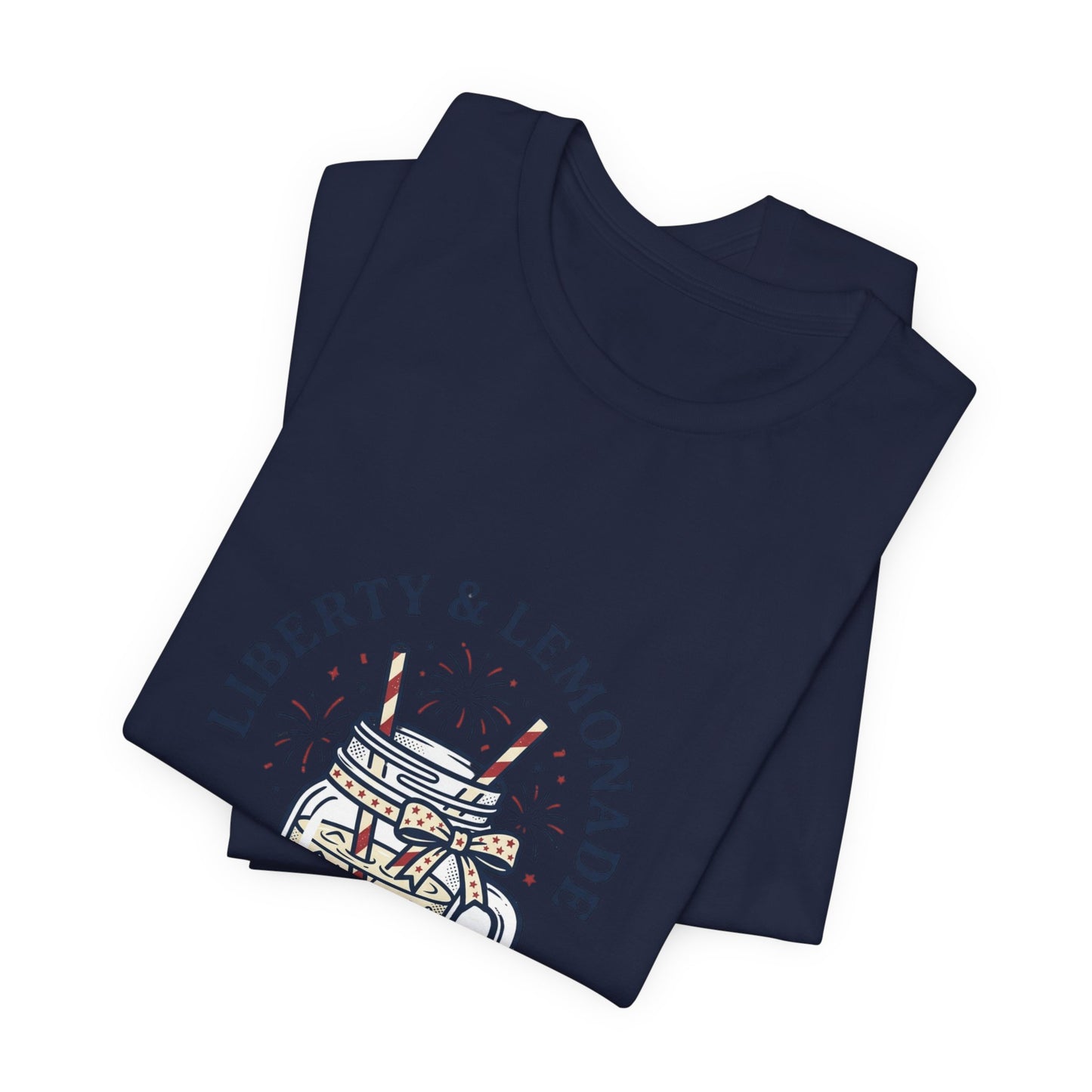 Liberty & Lemonade Patriotic Unisex T-Shirt | Fourth of July Tee