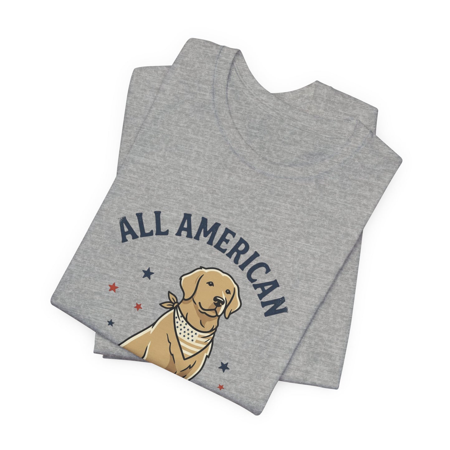 All American | Unisex Jersey Short Sleeve T-Shirt | Custom Print & Embroidery
