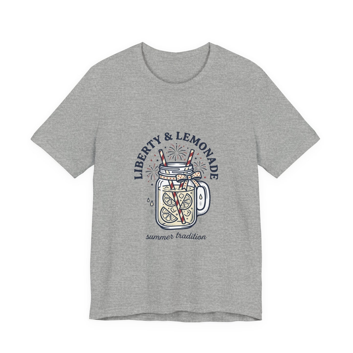 Liberty & Lemonade Patriotic Unisex T-Shirt | Fourth of July Tee