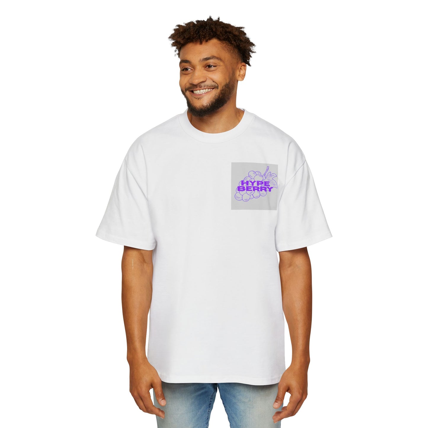HypeBerry Oversized Graphic Tee — Chest & Back Print